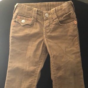 Tan True Religion Cords